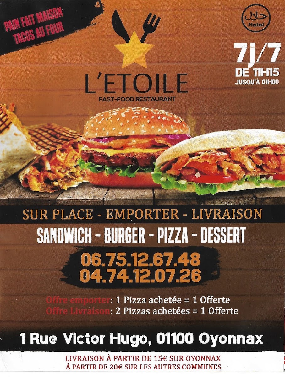 Menu L'étoile-9